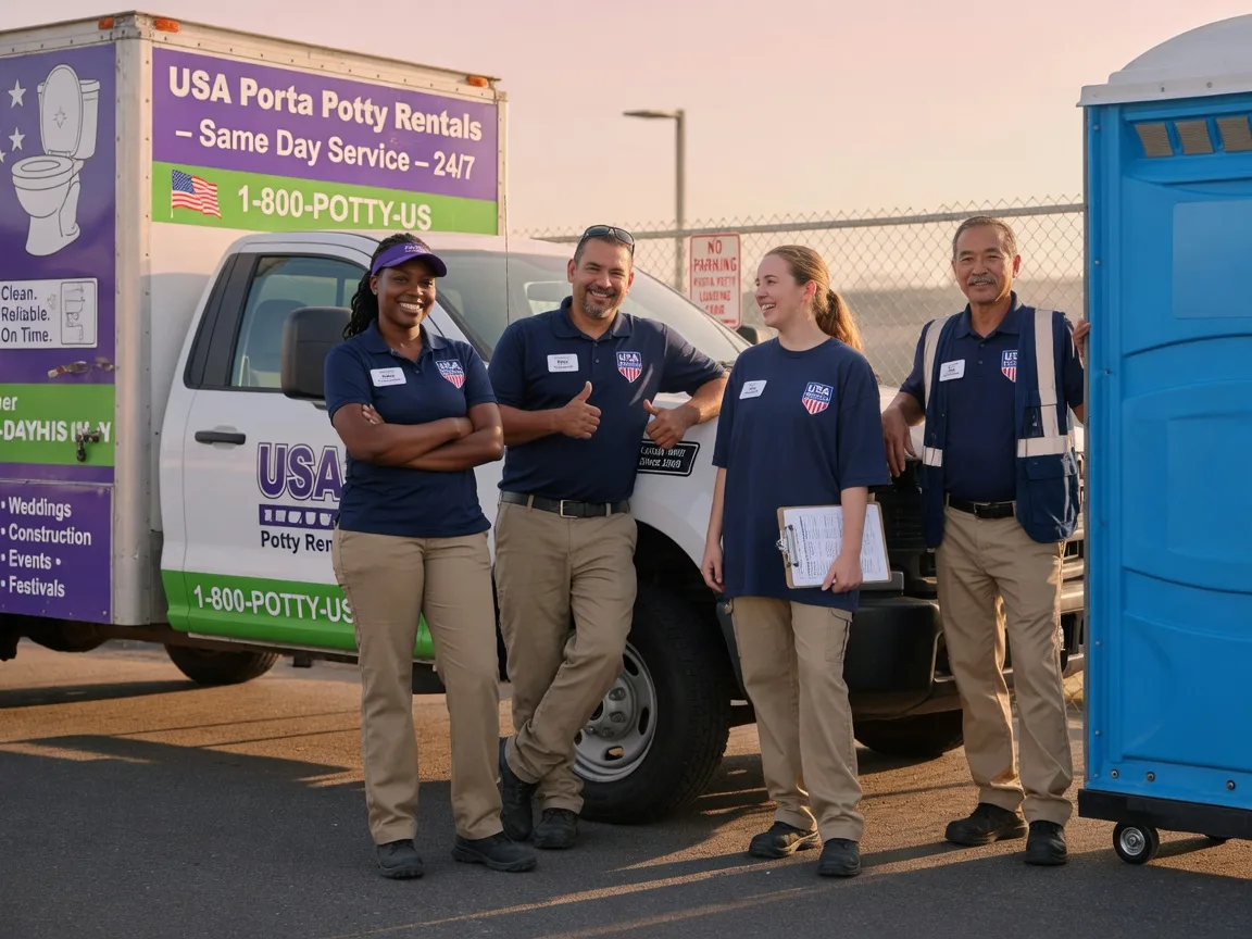 Porta Potty Rental company in Little Meadows, PA